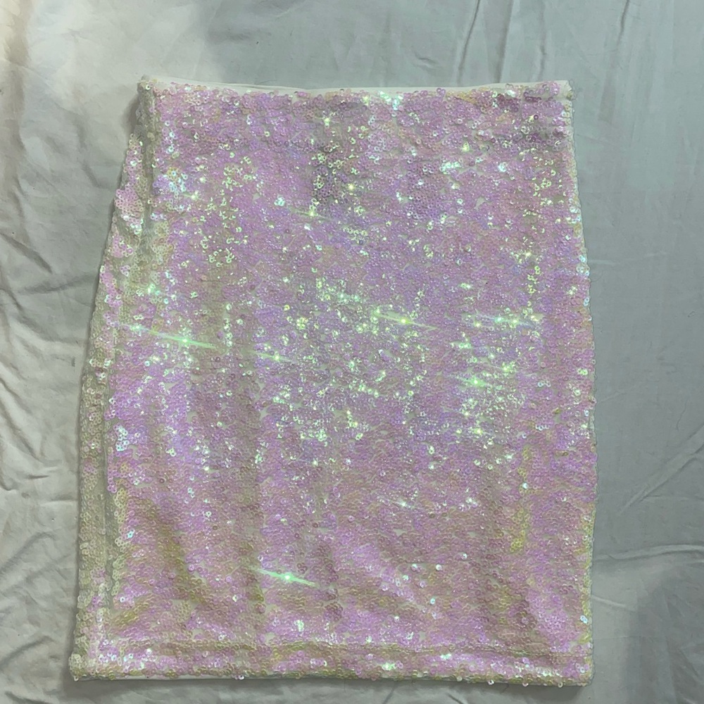 Divided party skirt.